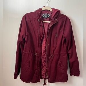 Ambience maroon jacket, medium.